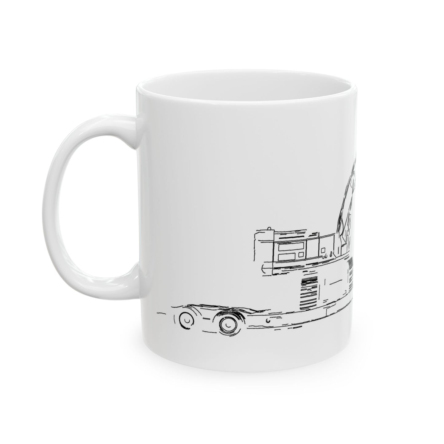 Ceramic Mug, 11oz