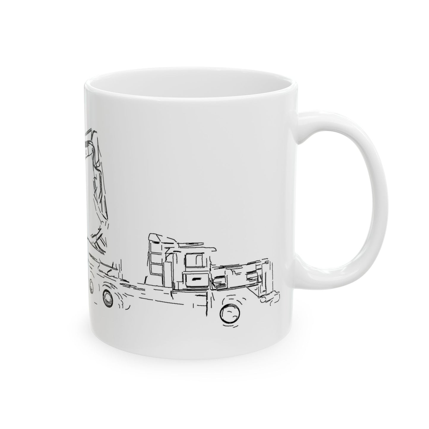 Ceramic Mug, 11oz