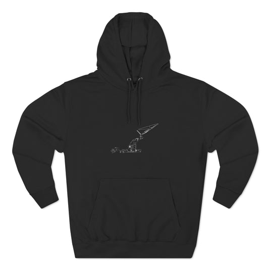 Snorkel on lowbed hoody